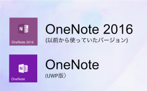 OneNote2016とOneNote
